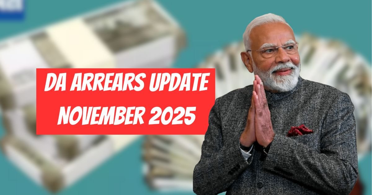 DA Arrears Update November 2025
