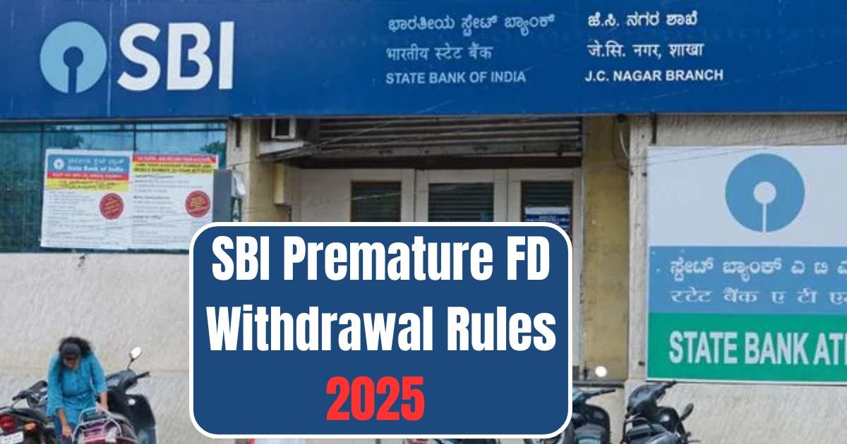 SBI Premature FD Withdrawal Rules 2025