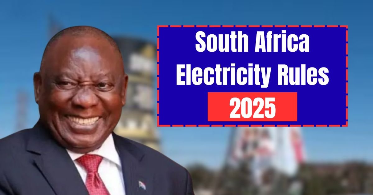 South Africa Electricity Rules 2025